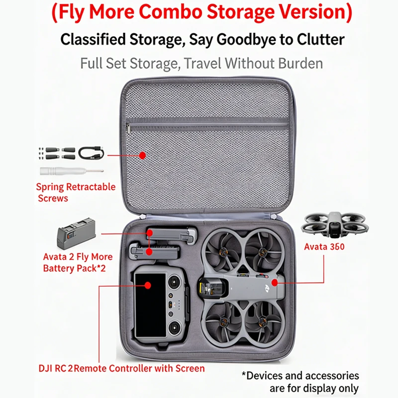 Shockproof Carrying Case for D - огляд і ціна Drone Hard Shell Case