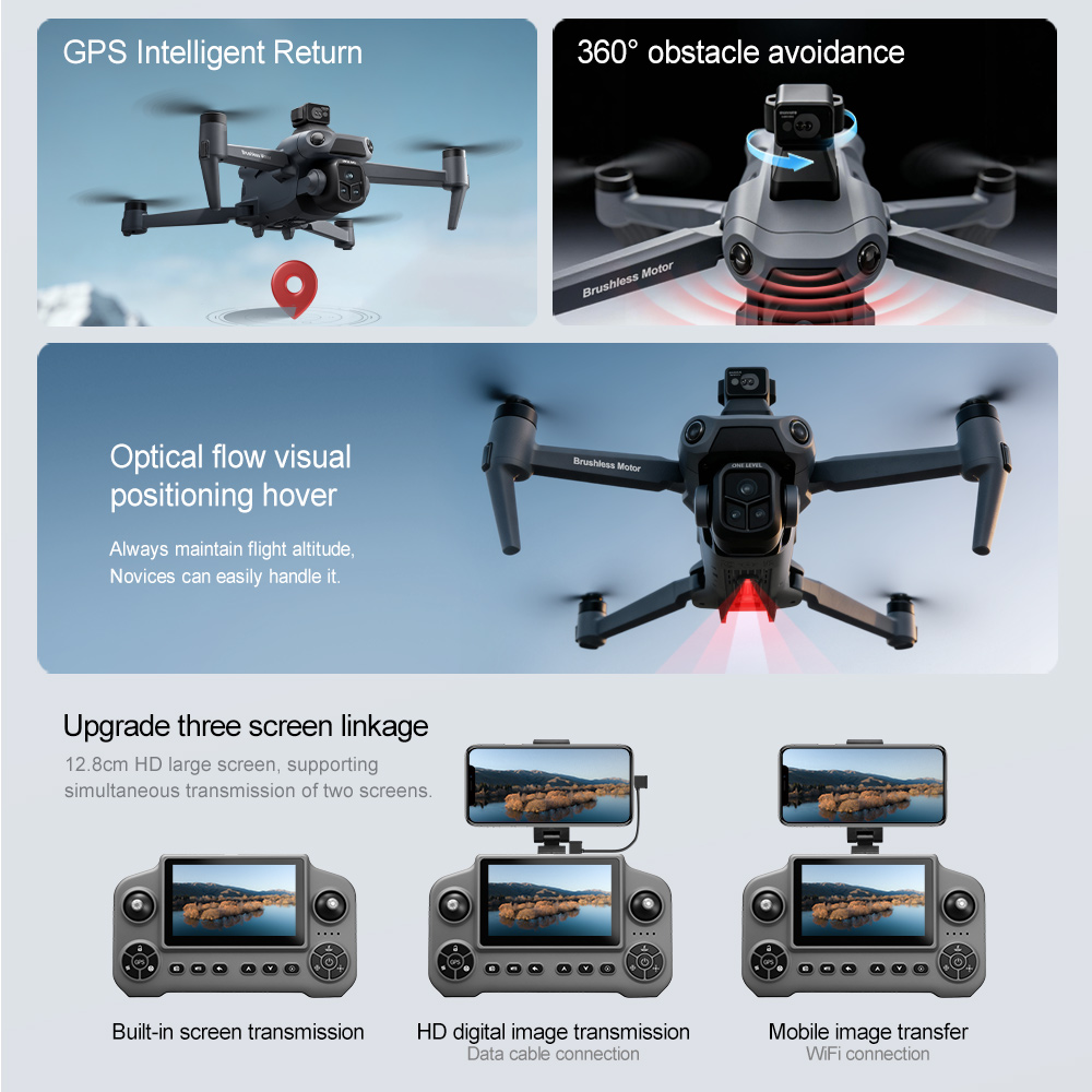 V918 Max Drone GPS Laser Obsta - огляд і ціна Jjrc Drone X12