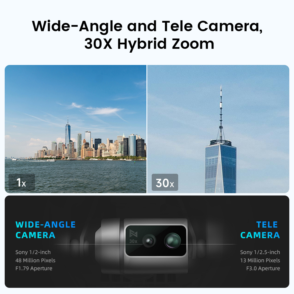 FIMI X8 Tele Max Camera New Dr - огляд і ціна Jjrc Drone X12
