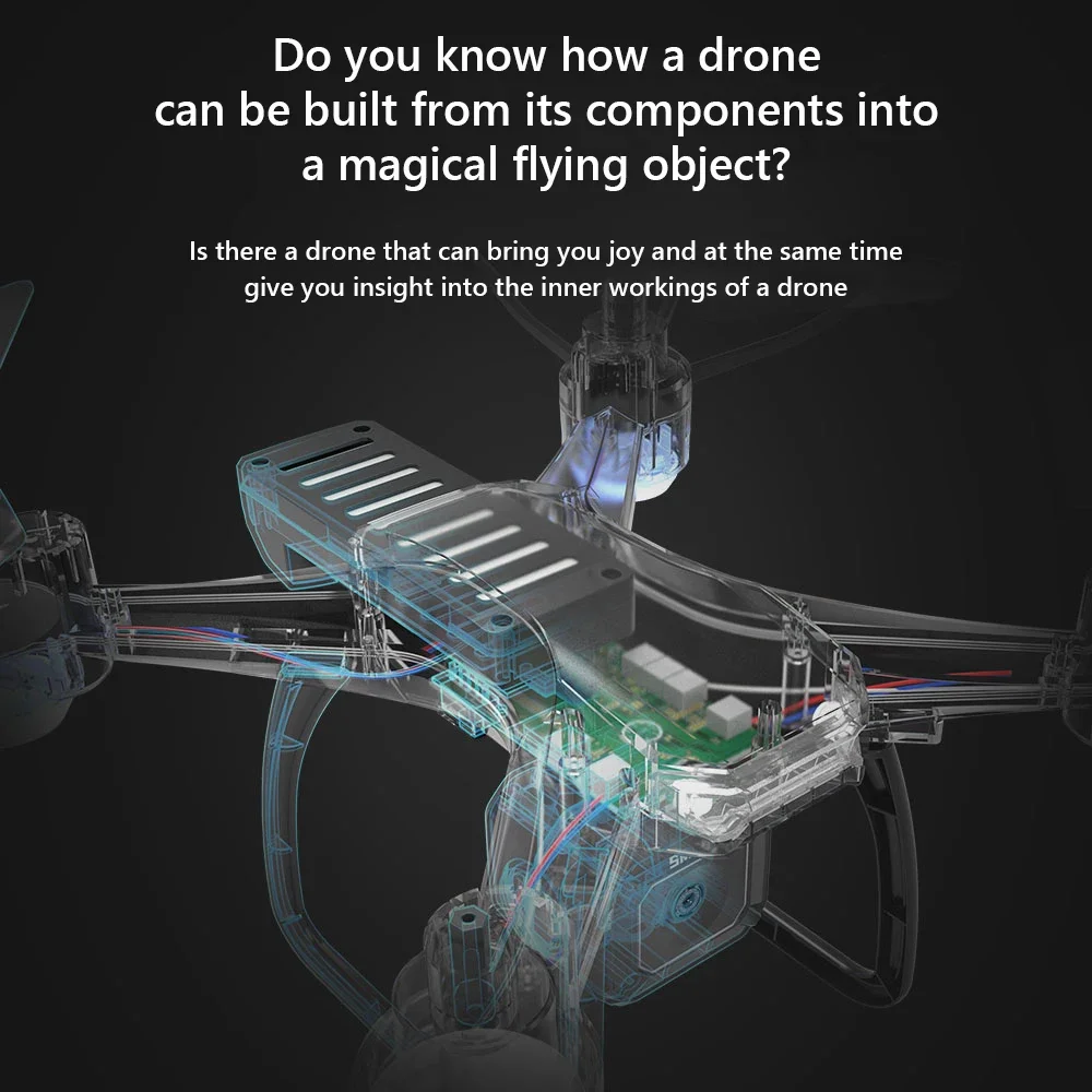 JJRC H108 DIY Teaching Assembl - огляд і ціна Drone Controller Screen