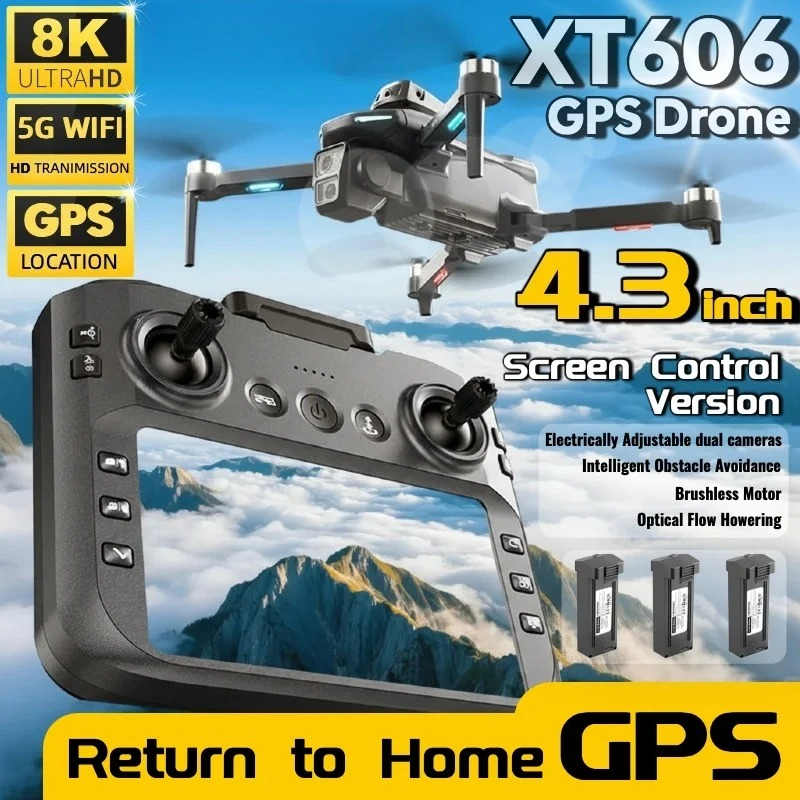Best Deal XT606 MAX Drone GPS  - огляд і ціна Jjrc Drone X12